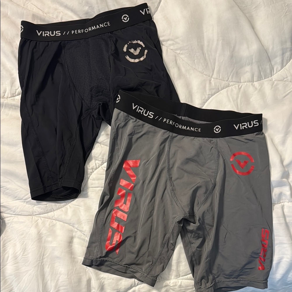 Virus Performance Compression Shorts Set Men’s Medium